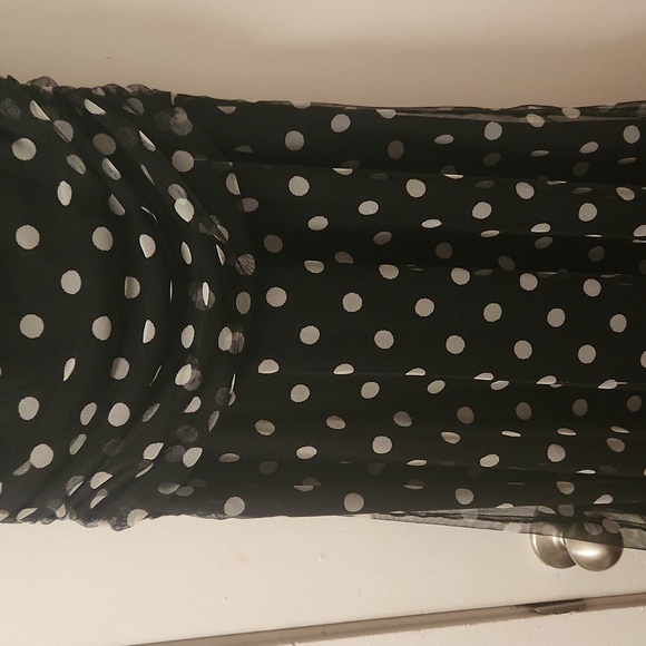 B. Darlin A-Line Polka Dot Dress size 13/14  juniors - Picture 4 of 9